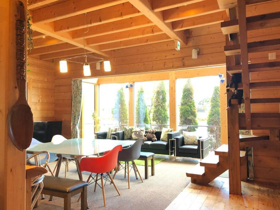 浅間山を眺めるフインランドログハウス Karuizawa Εξωτερικό φωτογραφία