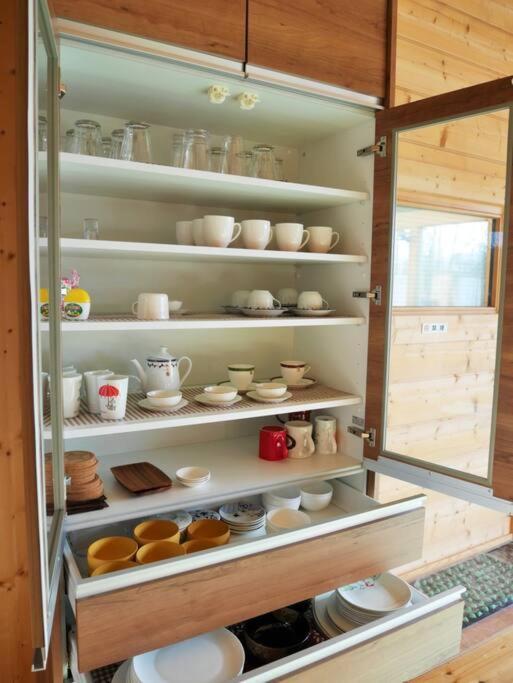 浅間山を眺めるフインランドログハウス Karuizawa Εξωτερικό φωτογραφία