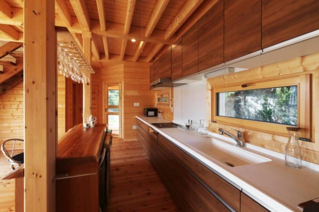 浅間山を眺めるフインランドログハウス Karuizawa Εξωτερικό φωτογραφία