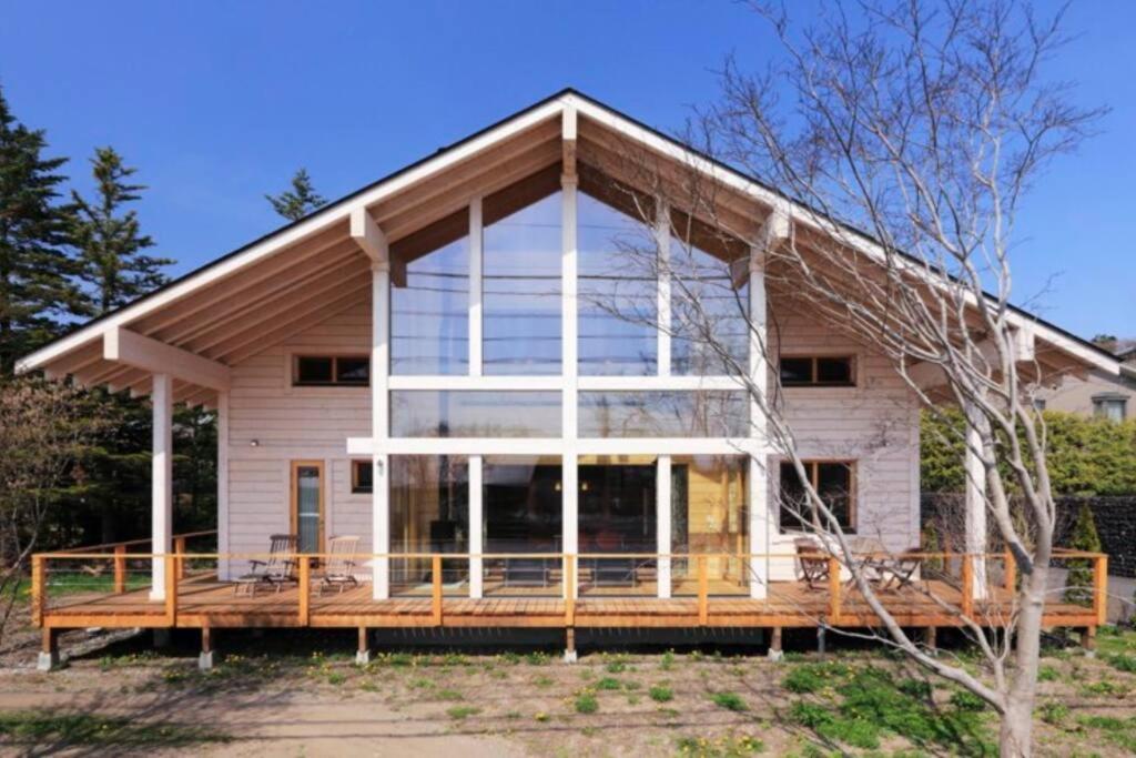 浅間山を眺めるフインランドログハウス Karuizawa Εξωτερικό φωτογραφία