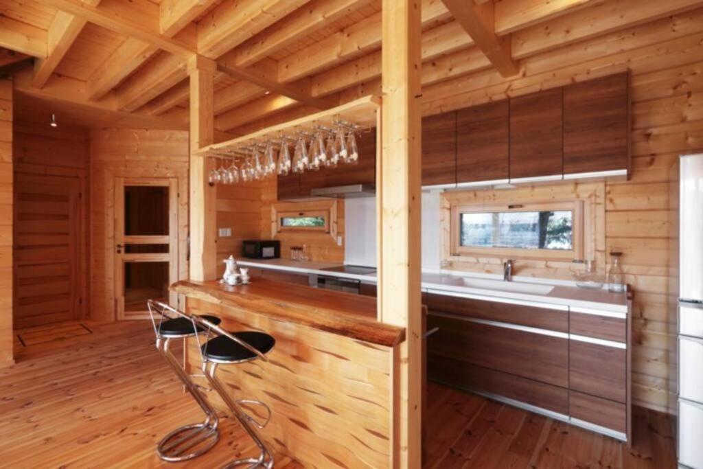 浅間山を眺めるフインランドログハウス Karuizawa Εξωτερικό φωτογραφία